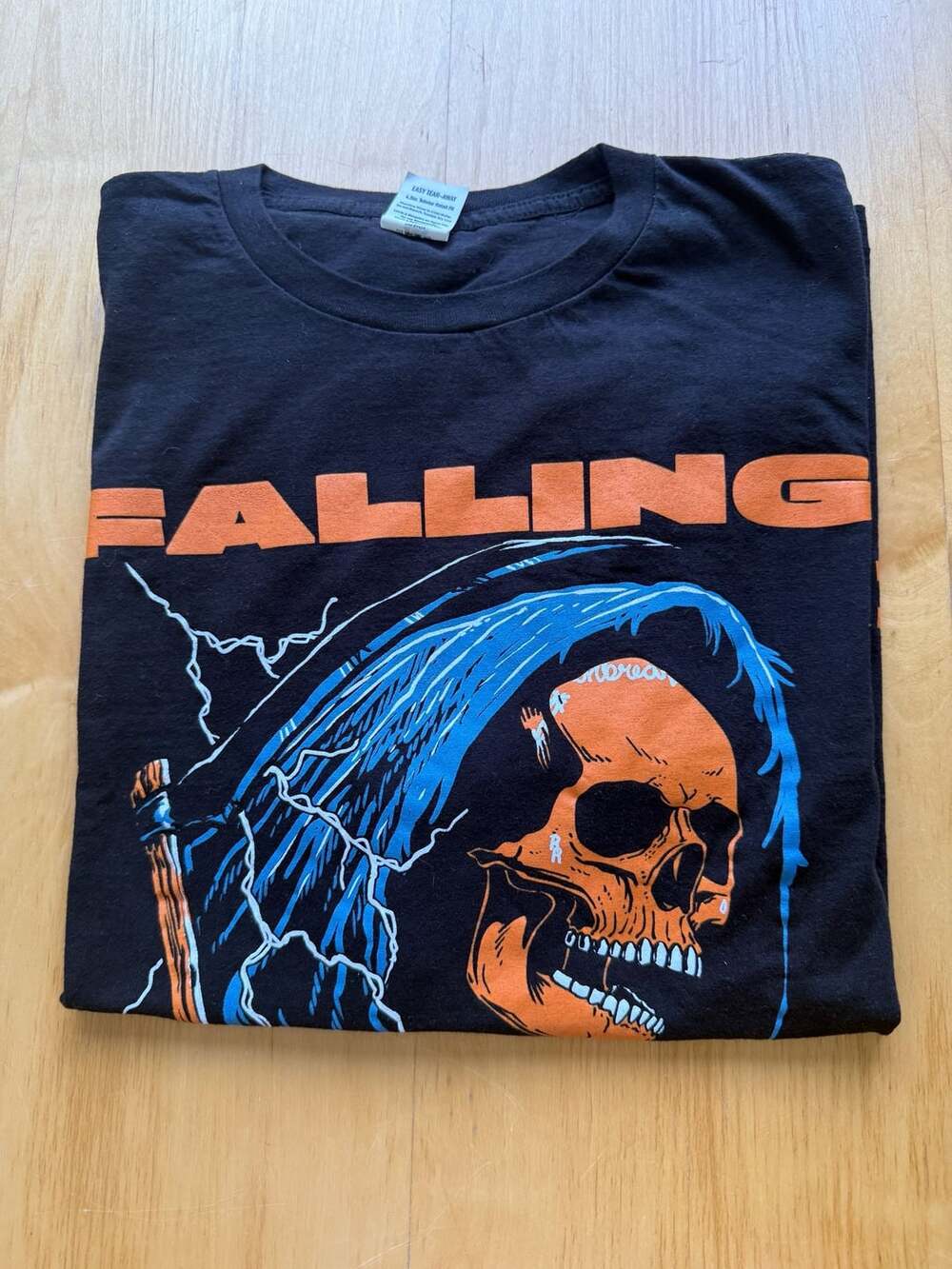 Falling in Reverse Reaper T-Shirt Size XL Black Band Graphic Merch